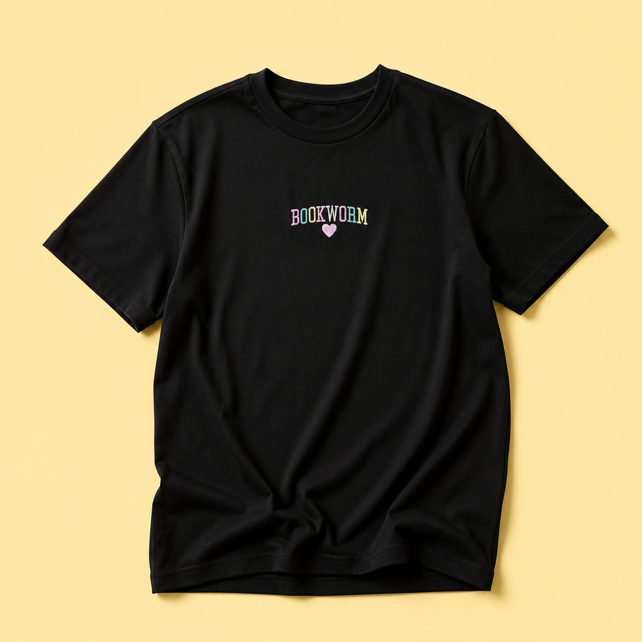 Bookworm T-Shirt - black