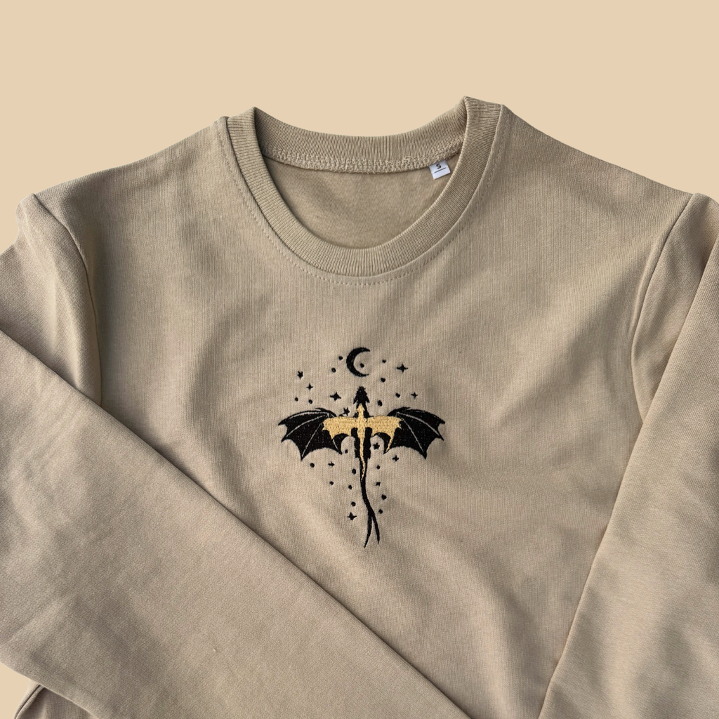 Moon Dragon Sweater – Sand