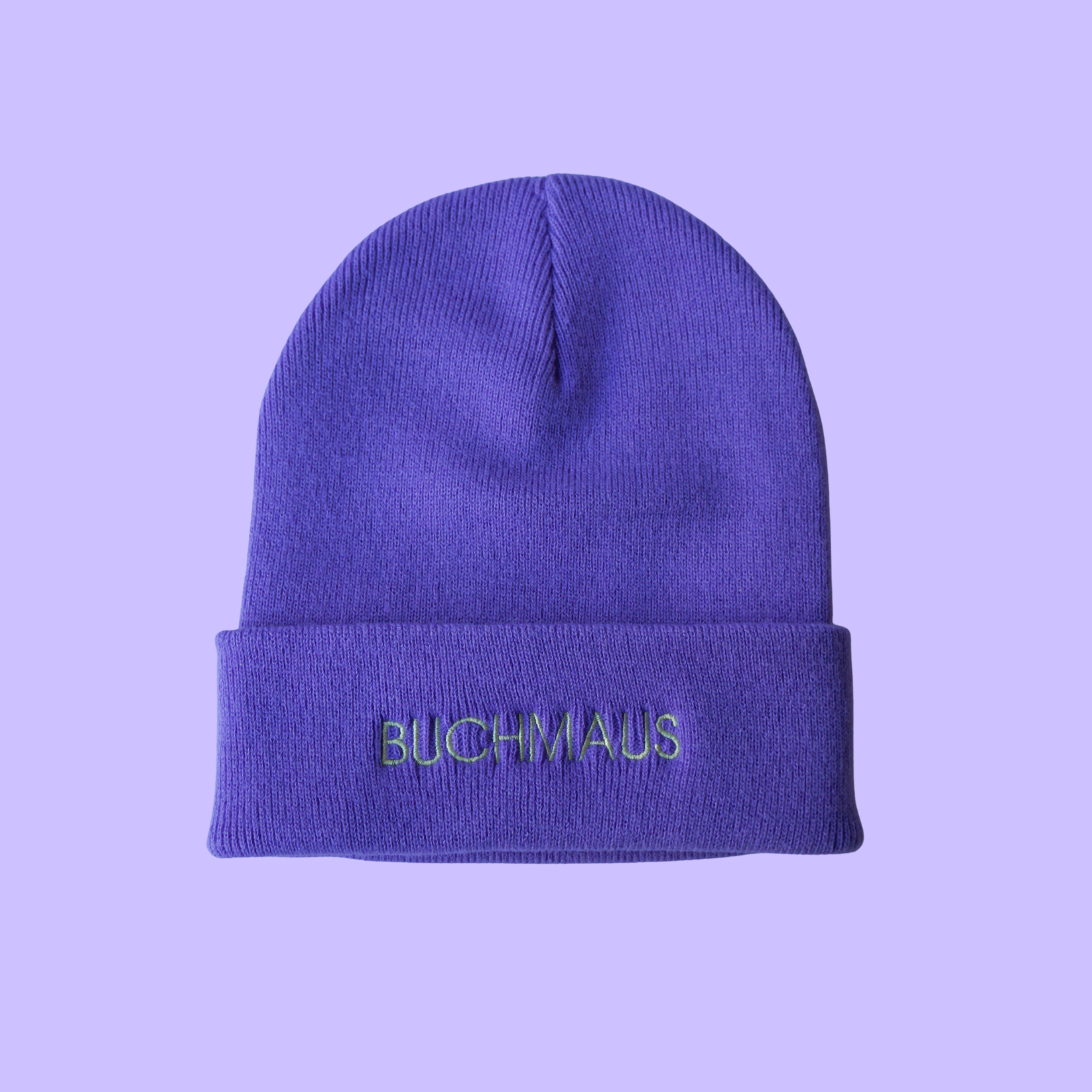 Buchmaus Beanie – Lila