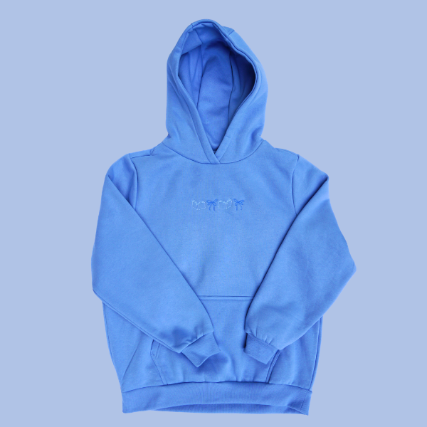 Bookish Hoodie - babyblau