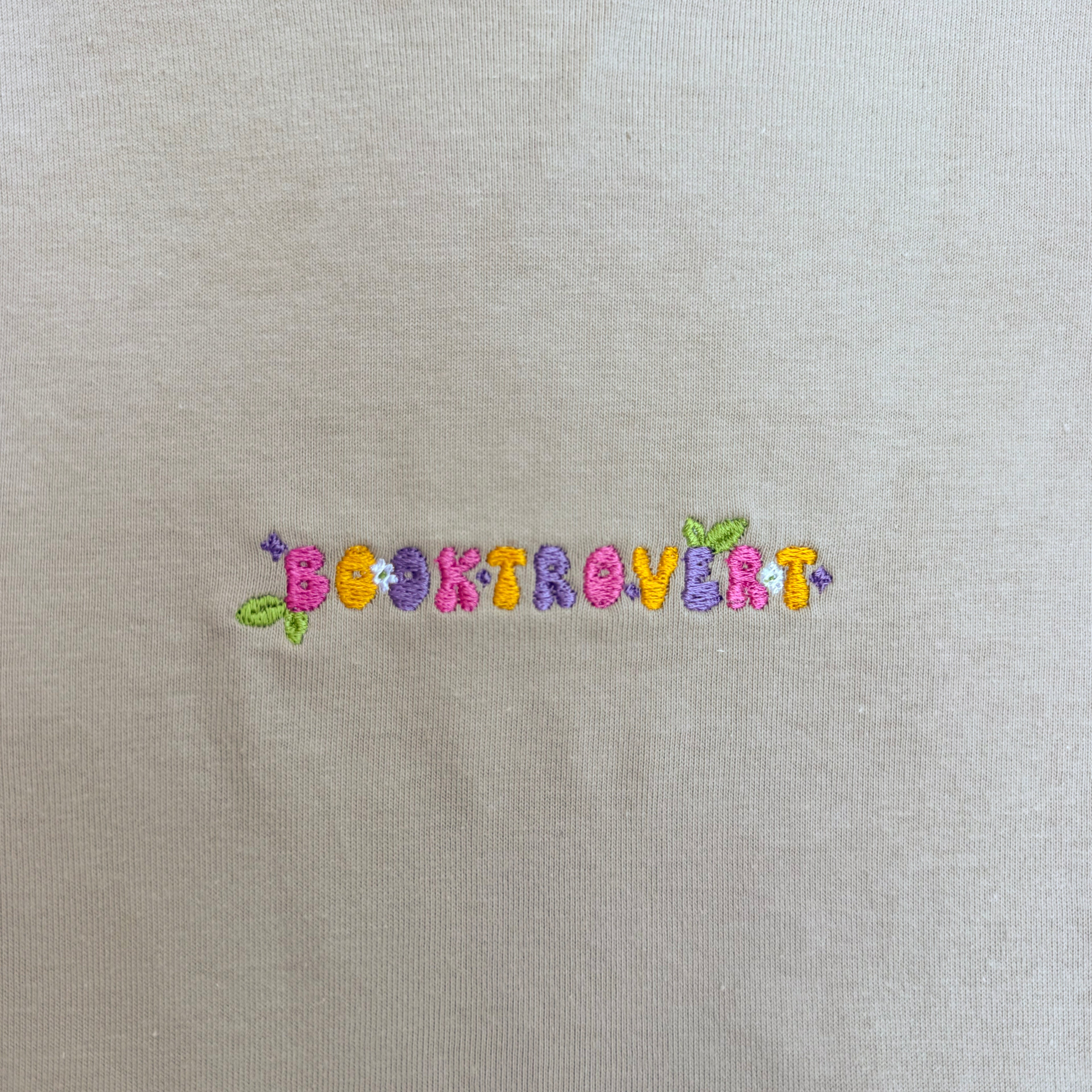 Booktrovert T-Shirt - greige